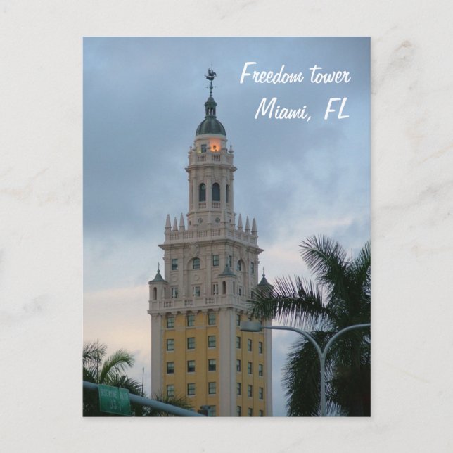 Postal Torre de libertad (Anverso)