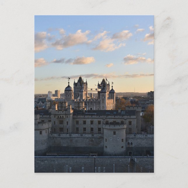 Postal Torre de Londres (Anverso)