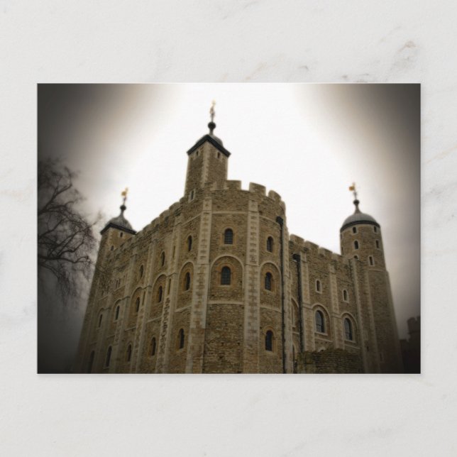 Postal Torre de Londres - Castle Postcard (Anverso)