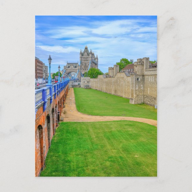 Postal Torre de Londres, Londres Reino Unido (Anverso)