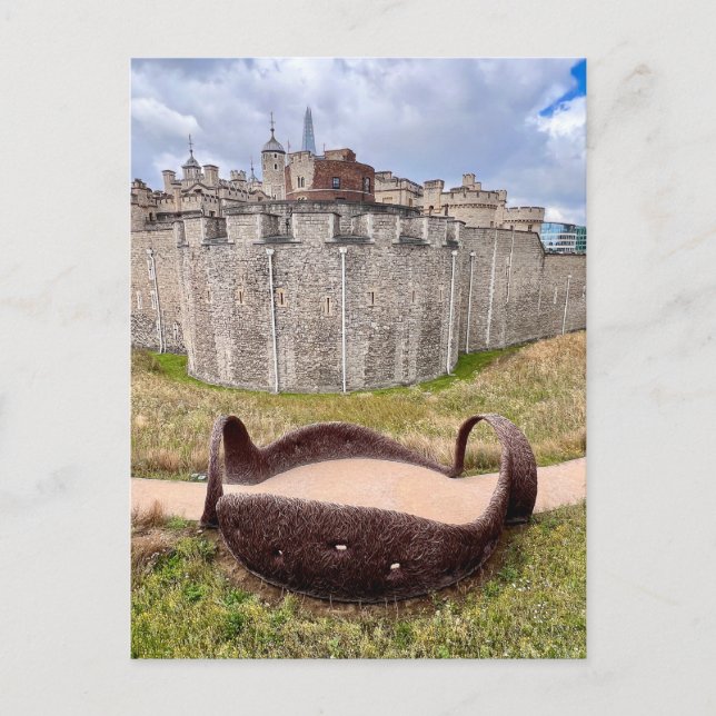 Postal Torre de Londres, Londres Reino Unido (Anverso)