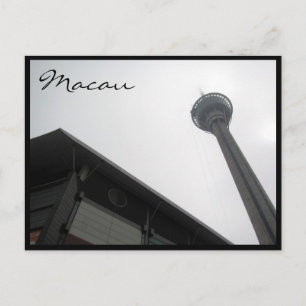 Postal torre de los ángulos de macau