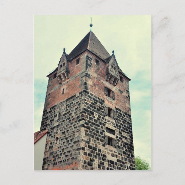 Postal Torre de Nuremberg (Anverso)