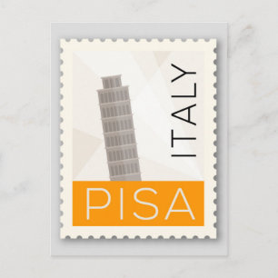 Postal Torre de Pisa
