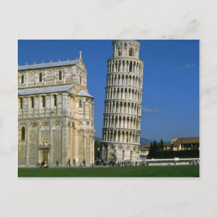Postal Torre de Pisa, Italia