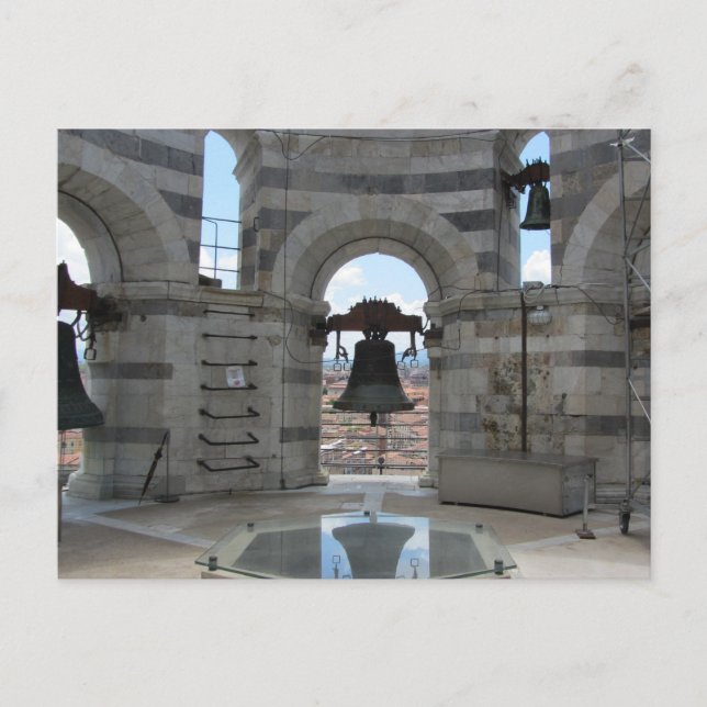 Postal Torre de Pisa, Italia (Anverso)