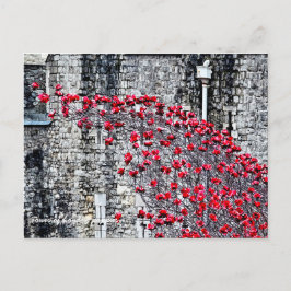Postal Torre de Poppies de Londres