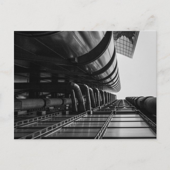 Postal Torre de rascacielos moderna (Anverso)