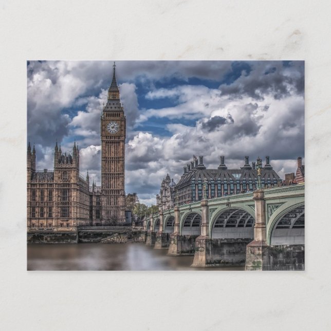 Postal Torre de reloj (Anverso)