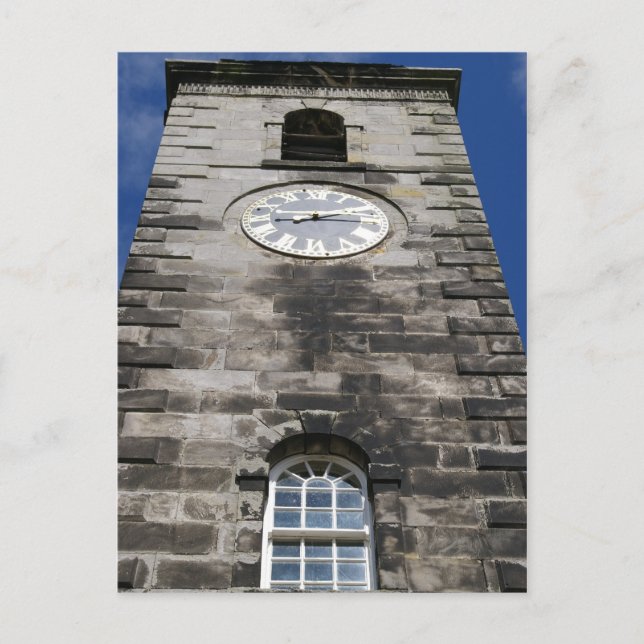 Postal Torre de reloj de cultivo (Anverso)