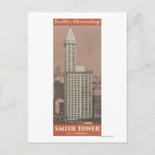 Postal Torre de Smith, el observatorio de Seattle