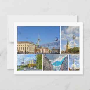 Postal Torre de Televisión, Berlín, Alemania