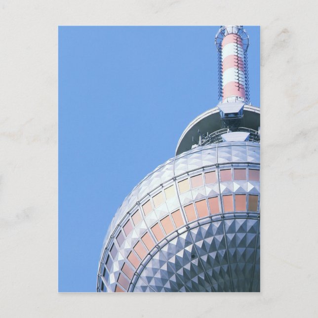Postal Torre de Televisión de Berlín (Anverso)