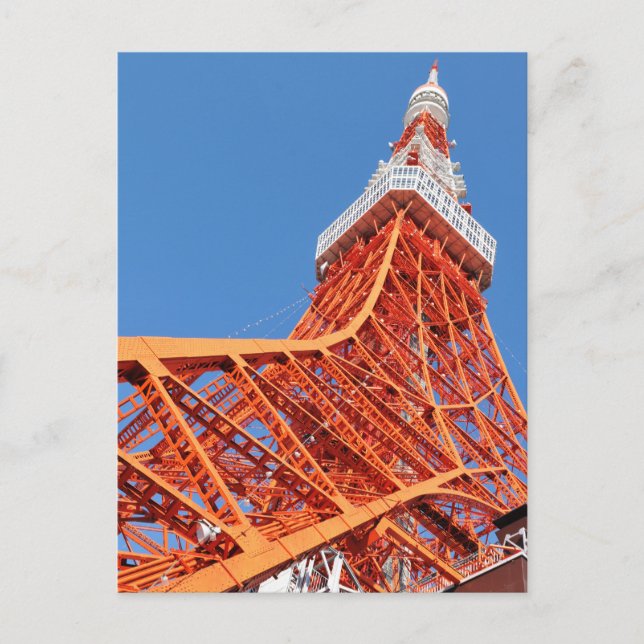 Postal Torre de Tokio (Anverso)