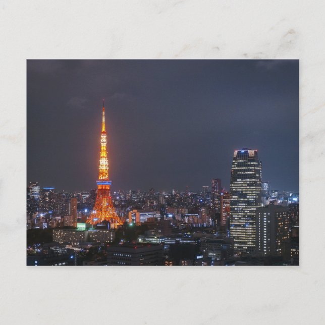 Postal Torre de Tokio (Anverso)