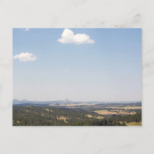 Postal Torre del diablo vista desde el sur, Wyoming