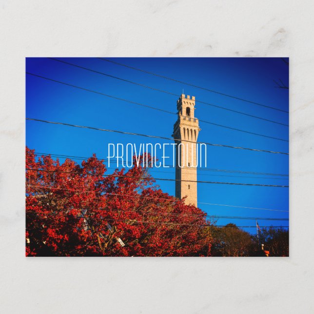 Postal Torre del Monumento al Peregrino (Anverso)