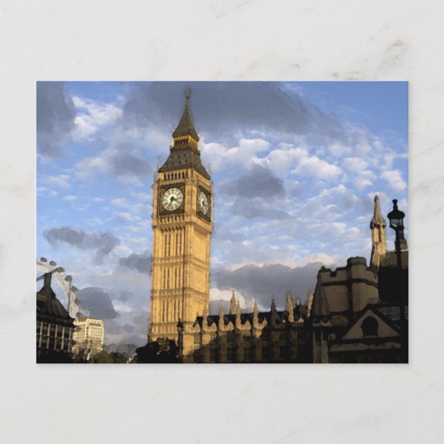 Postal Torre del Reloj (Anverso)