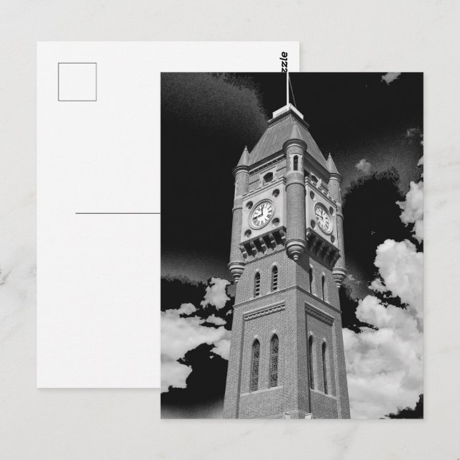 Postal Torre del Reloj de Camperdown Guardián del Tiempo  (Anverso / Reverso)
