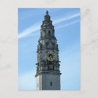 Postal Torre del Reloj Municipal, Cardiff