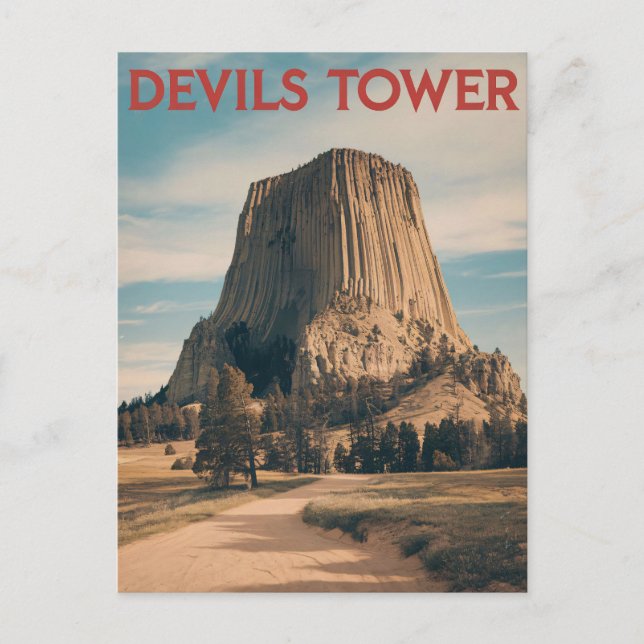 Postal Torre Devils de Vintage (Anverso)
