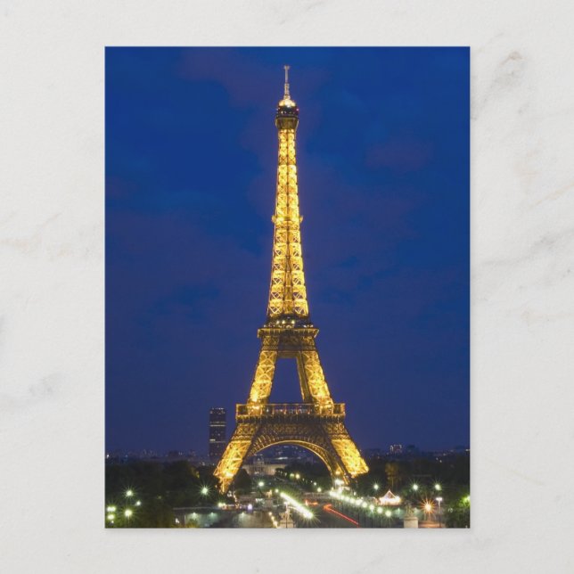 Postal Torre Eiffel (Anverso)