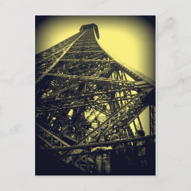 Postal Torre Eiffel (Anverso)