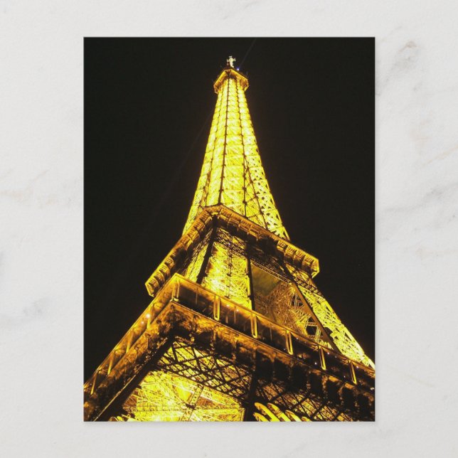 Postal Torre Eiffel (Anverso)