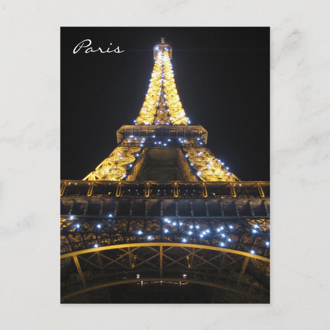 Postal Torre Eiffel (Anverso)