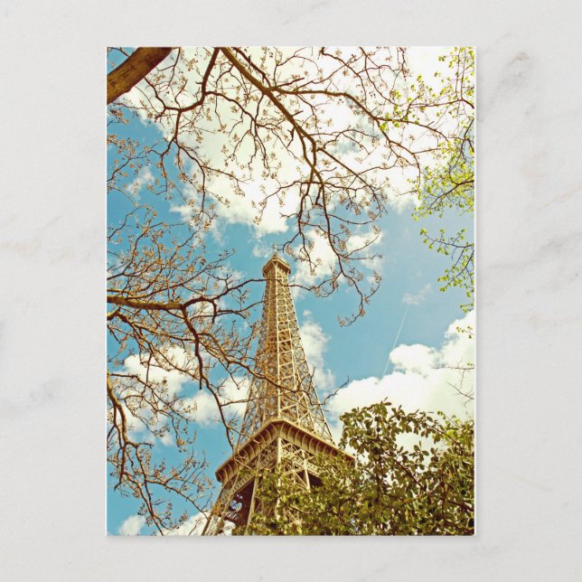 Postal Torre Eiffel (Anverso)
