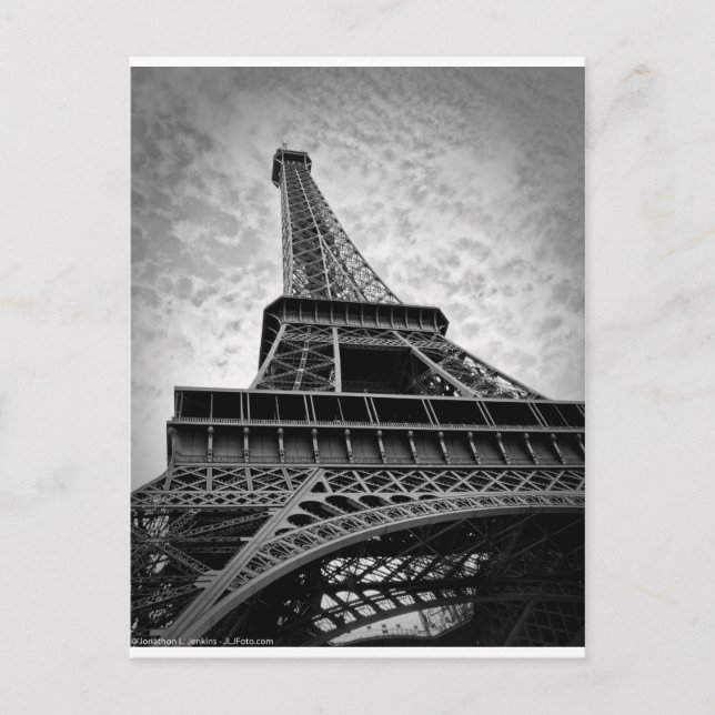 Postal Torre Eiffel (Anverso)