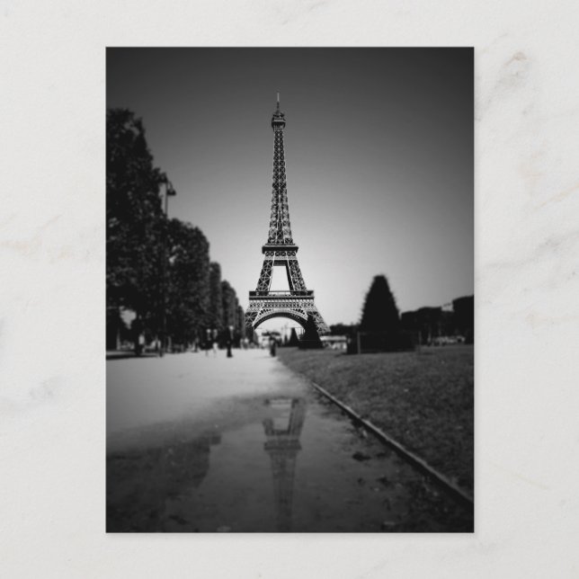Postal Torre Eiffel 3 (Anverso)