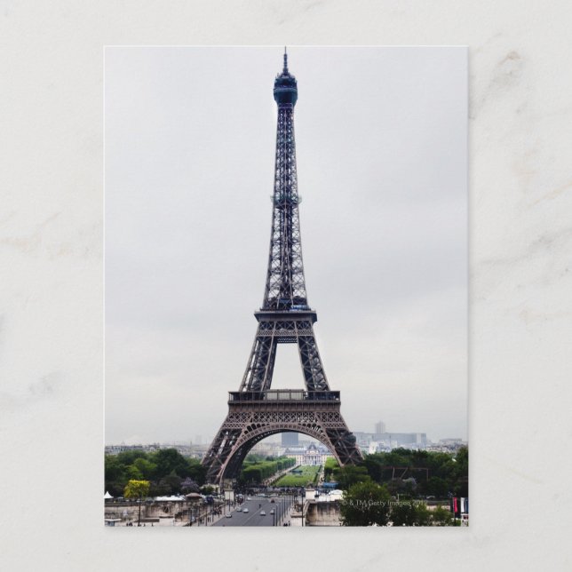 Postal Torre Eiffel 4 (Anverso)