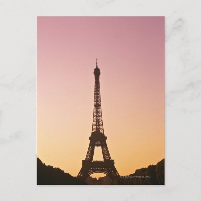 Postal Torre Eiffel 5 (Anverso)