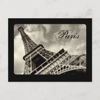 Postal Torre Eiffel de París