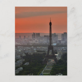 Postal Torre Eiffel de París