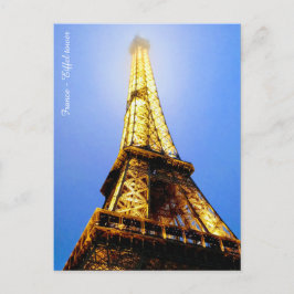 Postal Torre Eiffel de Postcard