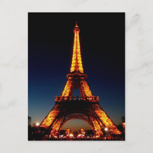 Postal Torre Eiffel en París