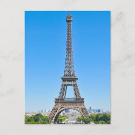 Postal Torre Eiffel en París, Francia