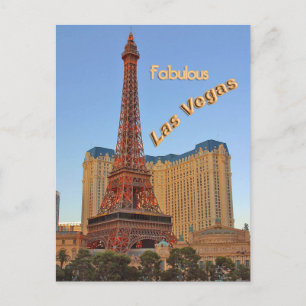 Postal Torre Eiffel Las Vegas