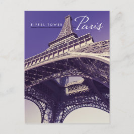 Postal Torre Eiffel, París
