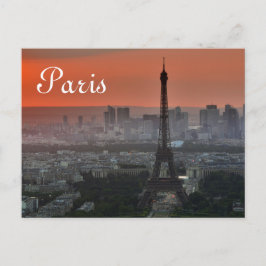 Postal Torre Eiffel París Europa Viajes