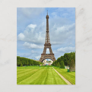 Postal Torre Eiffel - París Francia