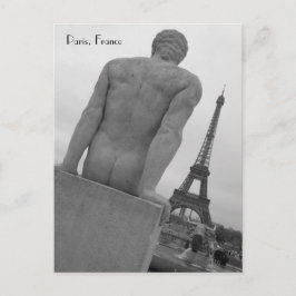 Postal Torre Eiffel, Paris Francia Postcard