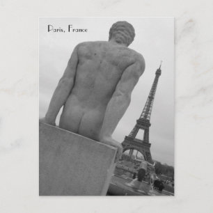 Postal Torre Eiffel, Paris Francia Postcard