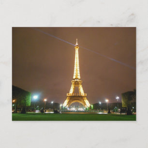 Postal Torre Eiffel París Francia - Vacaciones de primave