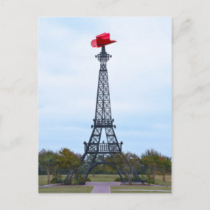 Postal Torre Eiffel, París, Texas