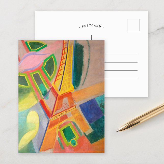 Postal Torre Eiffel | Robert Delaunay (Subido por el creador)