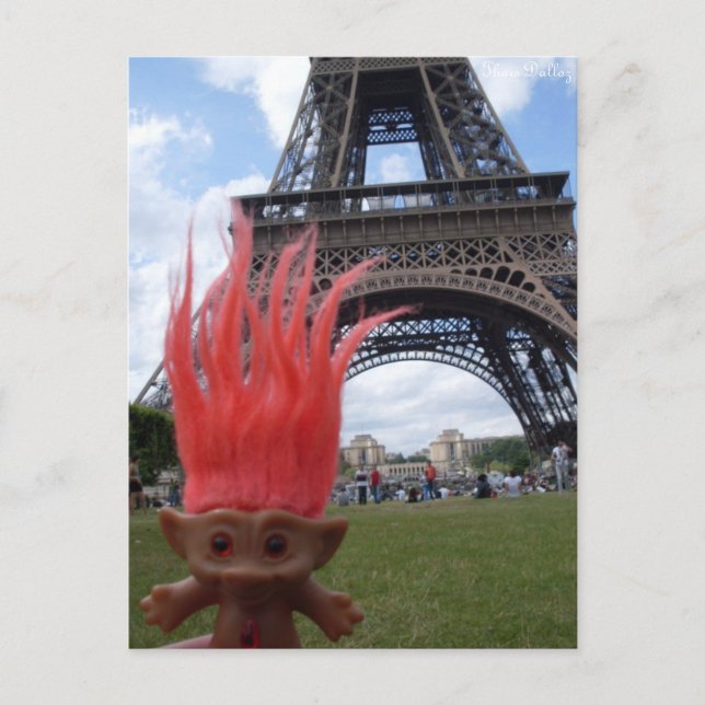 Postal Torre Elffol (Anverso)