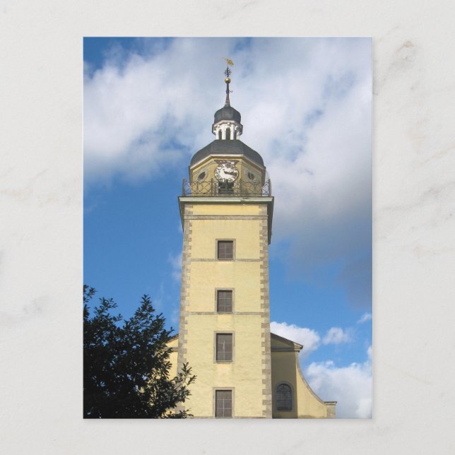 Postal Torre en el casco antiguo de Dusseldorf, Alemania  (Anverso)